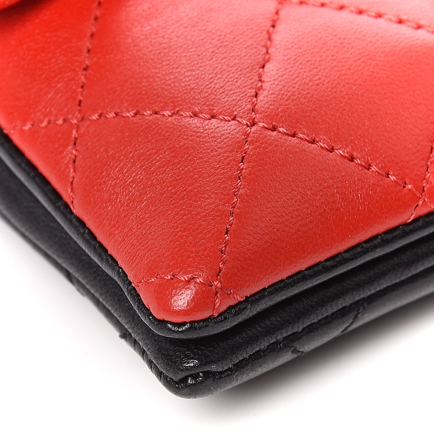 Chanel Lambskin Quilted Yin Yang Flap Red White Blue Black 8 of 11