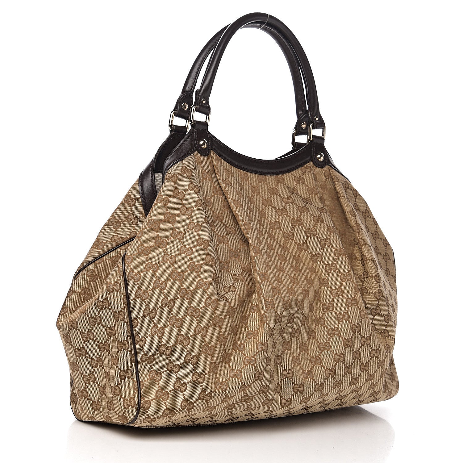 Gucci Monogram Large Sukey Tote Dark Brown 2 of 9