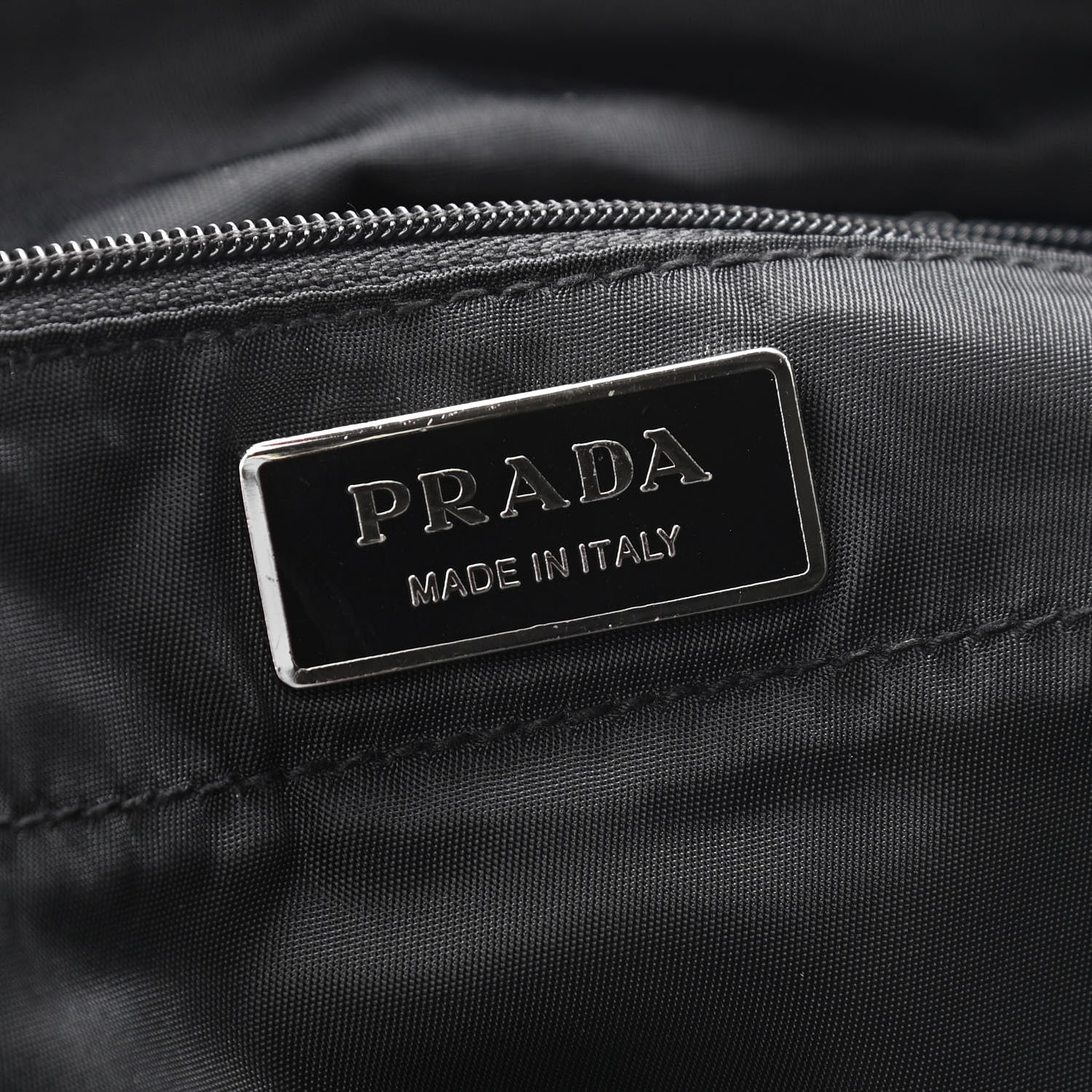 Prada Tessuto Nylon Tote Black 5 of 9