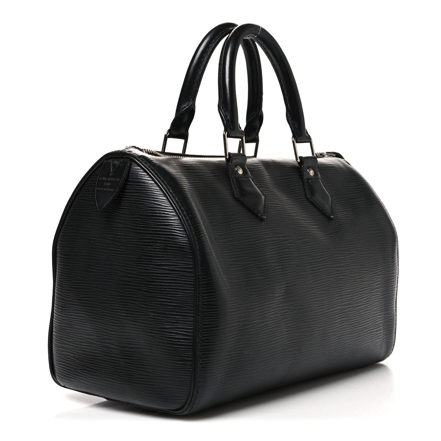 Louis Vuitton Epi Speedy 30 Black 3 of 10