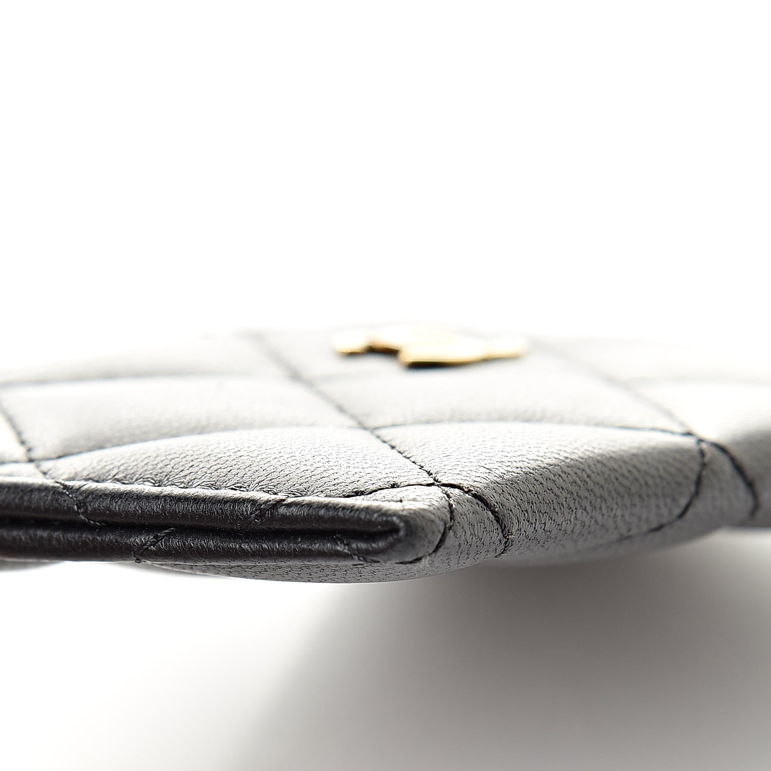 Chanel Lambskin Quilted Card Holder Black 9 of 11