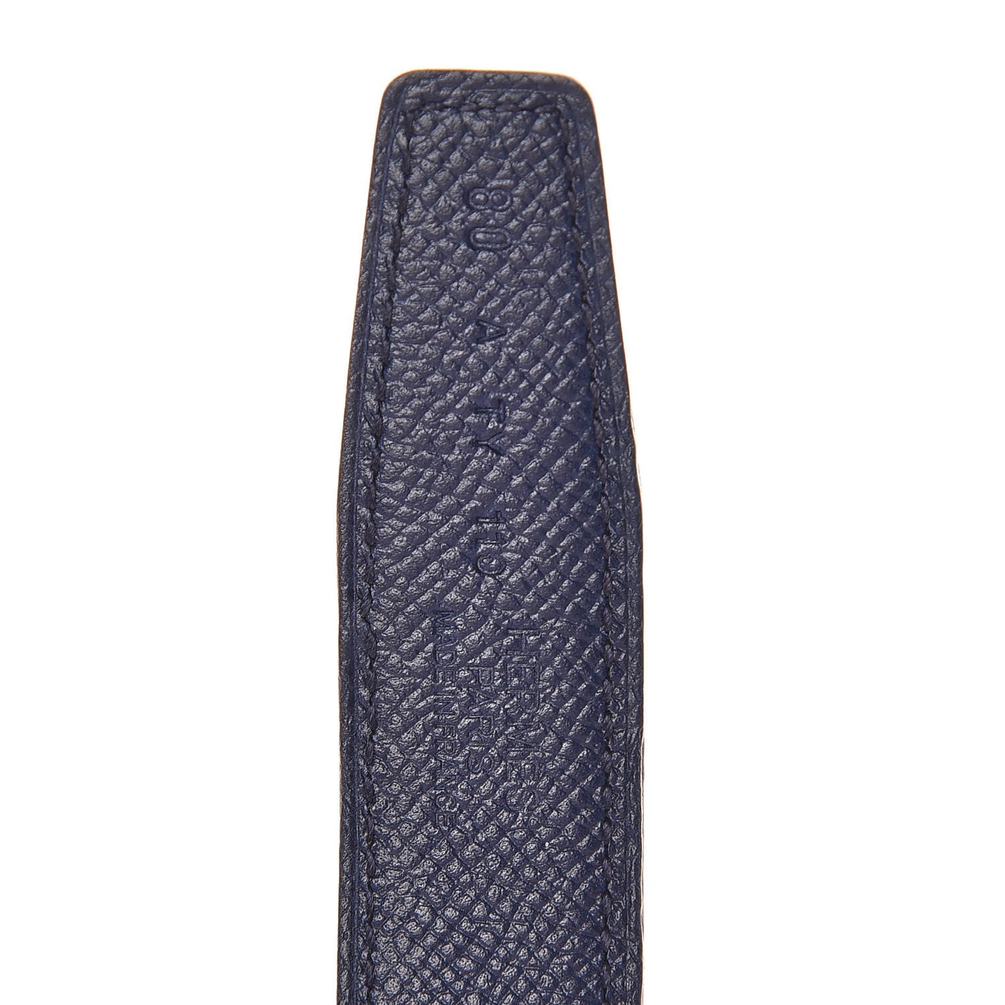 Swift Epsom 24mm Mini Constance H Belt 80 Black Bleu Iris