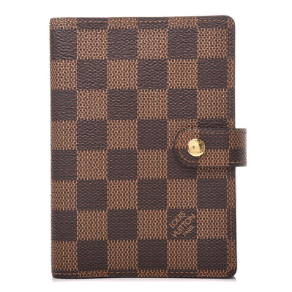 Louis Vuitton Damier Ebene Small Ring Agenda Cover 1 of 8