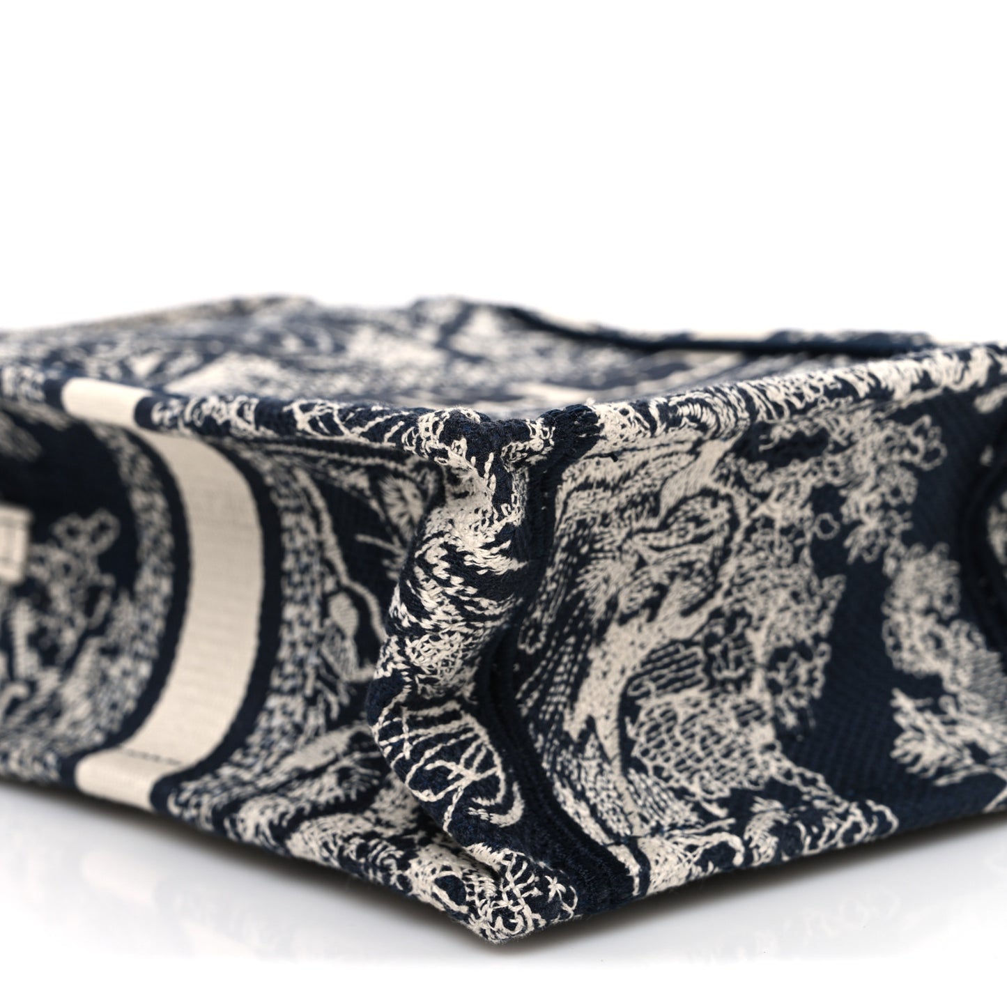 Oblique Mini Book Tote Phone Bag Blue