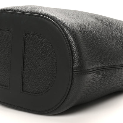 Hermes Taurillon Clemence Swift In-The-Loop 23 Bag Black 10 of 10