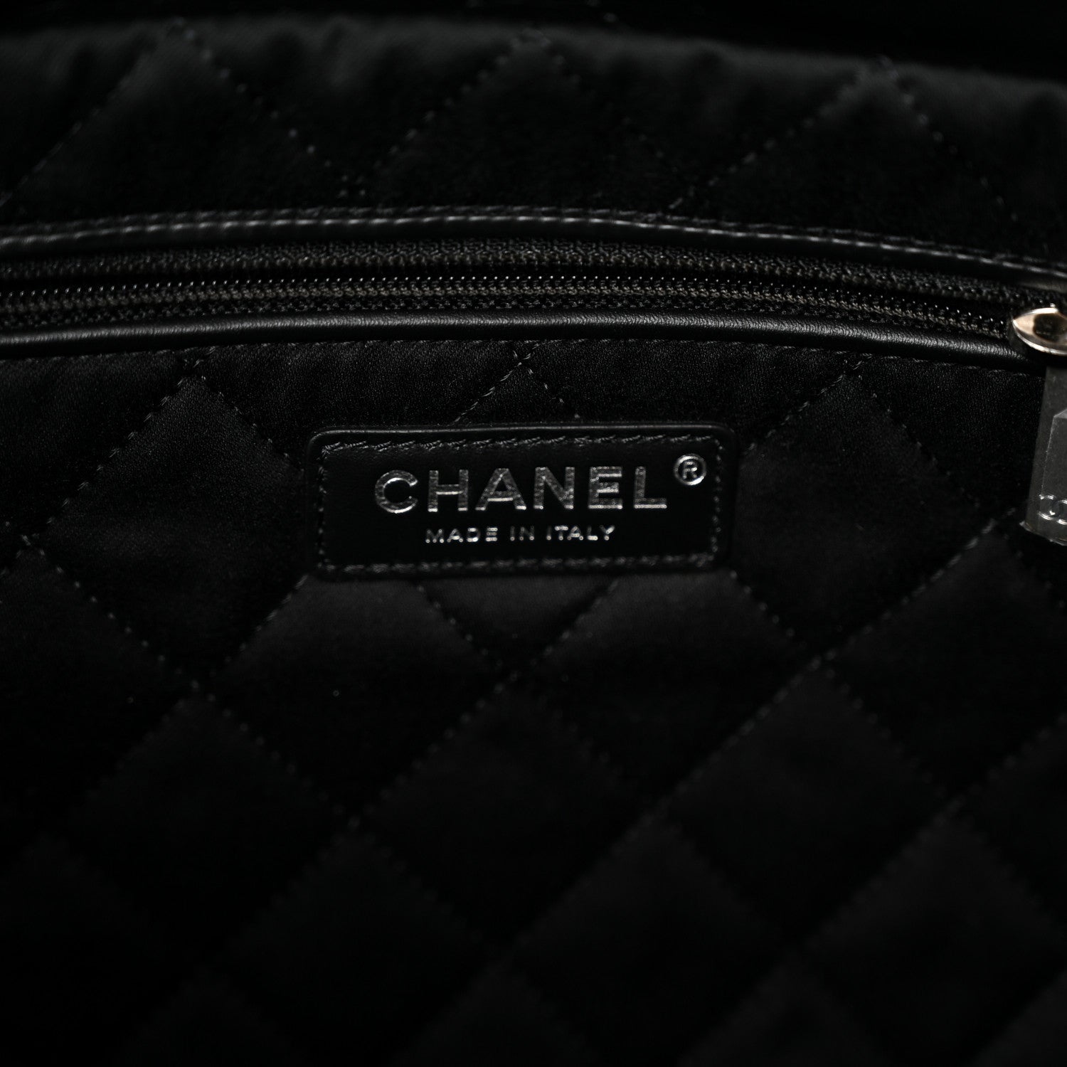 Chanel Shiny Calfskin Quilted Chanel 22 Black 6 of 12