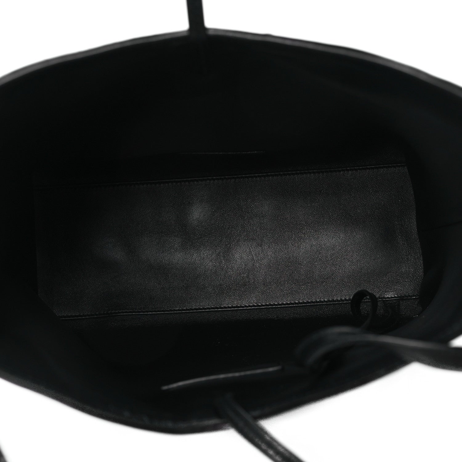 Saint Laurent Patent Calfskin Mini Rendez-Vous Hobo Black Black 6 of 12