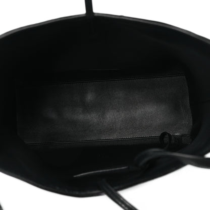 Saint Laurent Patent Calfskin Mini Rendez-Vous Hobo Black Black 6 of 12