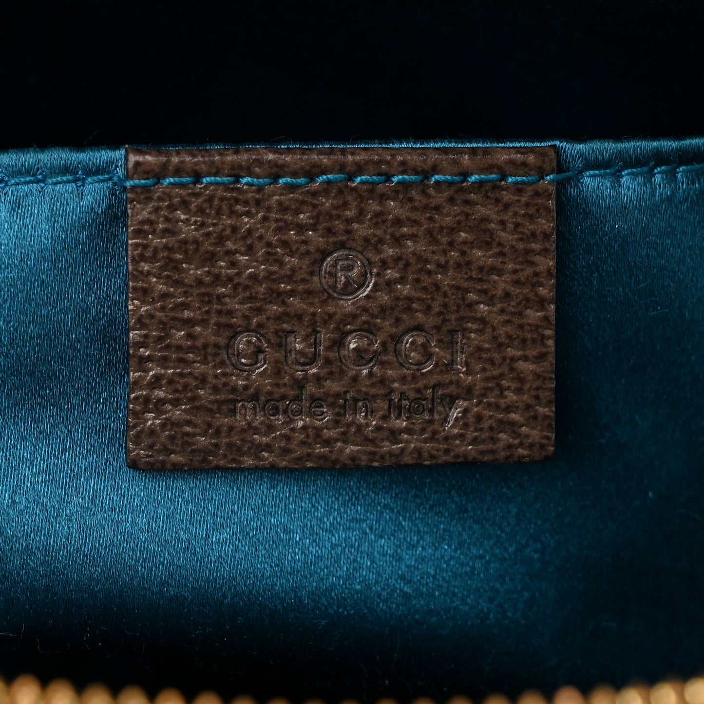 GG Supreme Monogram Textured Dollar Calfskin Web Small Ophidia Dome Shoulder Bag Beige Ebony New Acero