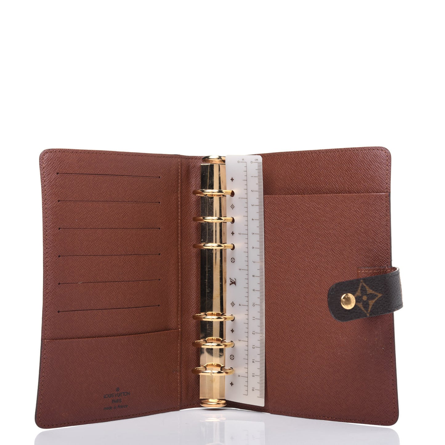 Monogram Medium Ring Agenda Cover
