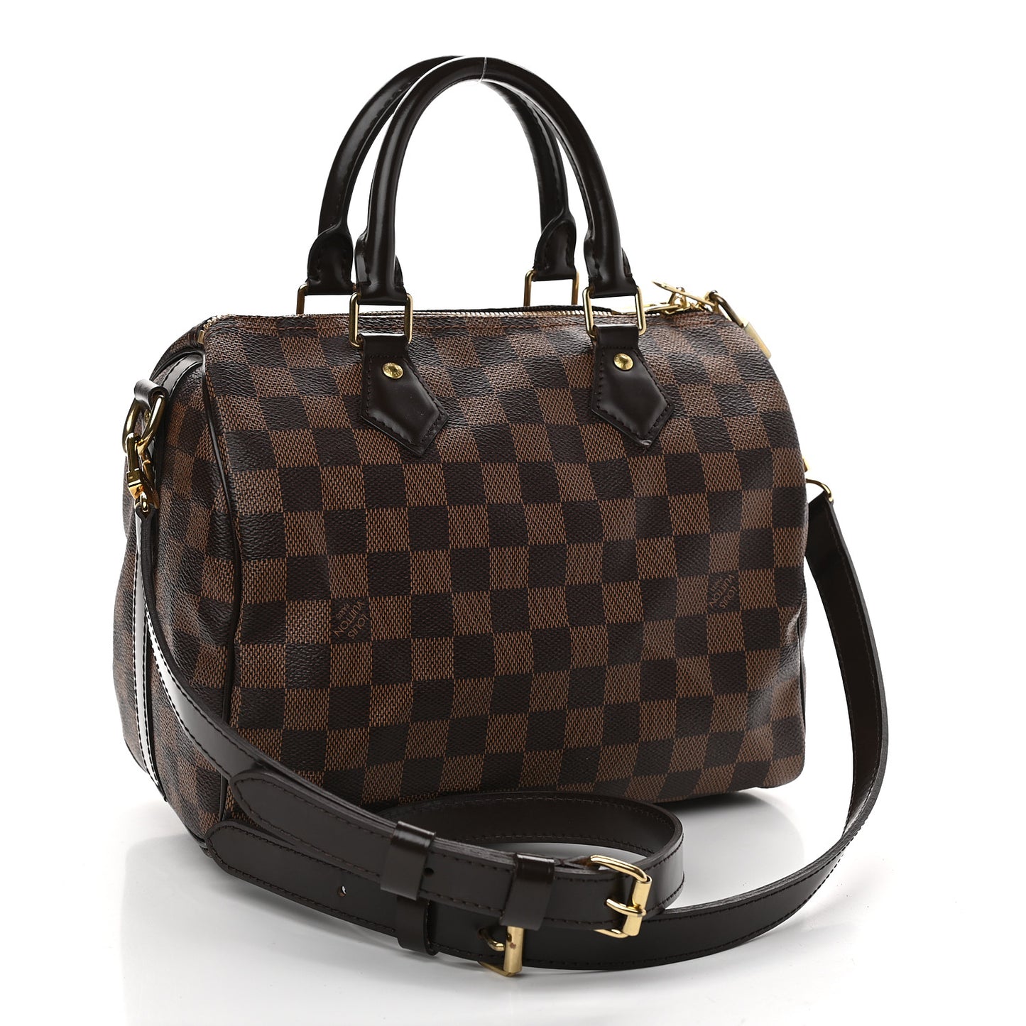 Damier Ebene Speedy Bandouliere 25