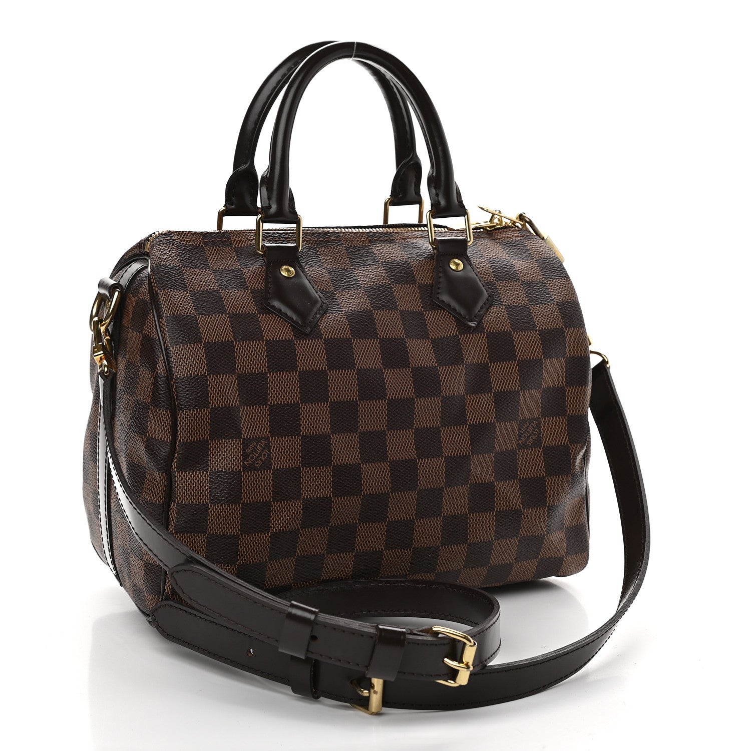 Louis Vuitton Damier Ebene Speedy Bandouliere 25 3 of 9