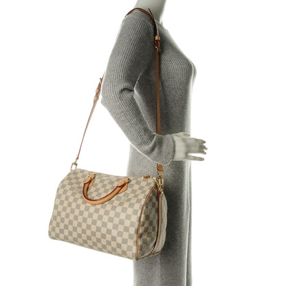 Louis Vuitton Damier Azur Speedy Bandouliere 30 2 of 7