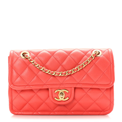 Chanel Caviar Quilted Medium Sweet Classic Flap Red 1 of 9