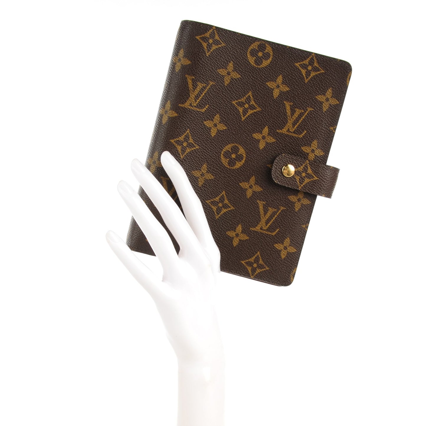 Monogram Medium Ring Agenda Cover