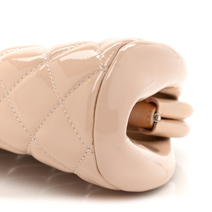 Chanel Patent Quilted Timeless Clutch Pink 8 of 15