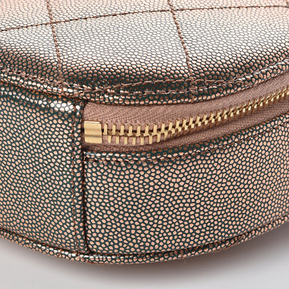Chanel Metallic Caviar Quilted Camera Case Copper 6 of 11