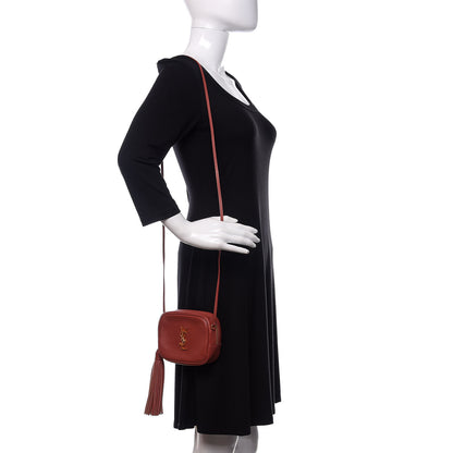 Saint Laurent Nappa Monogram Blogger Bag Dark Blush 2 of 11