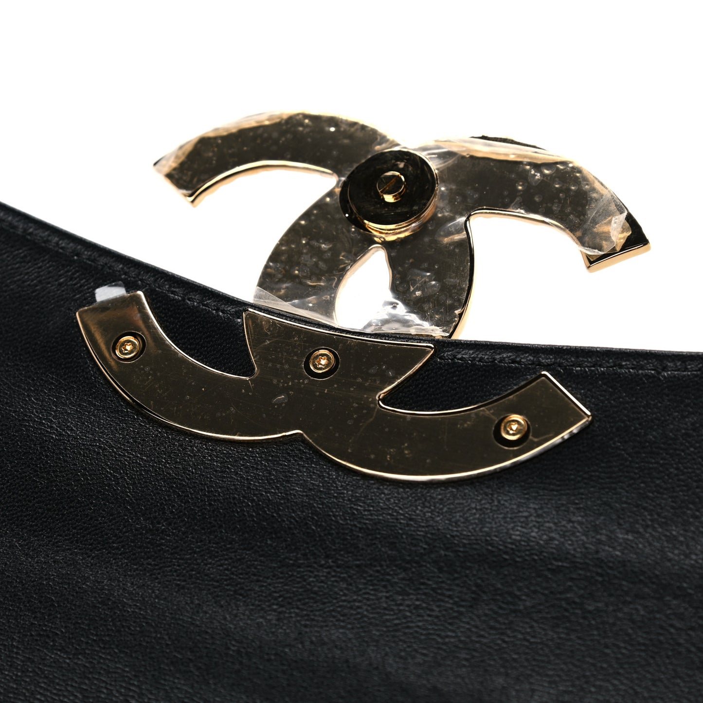 Lambskin Evening In Egypt Clutch Black
