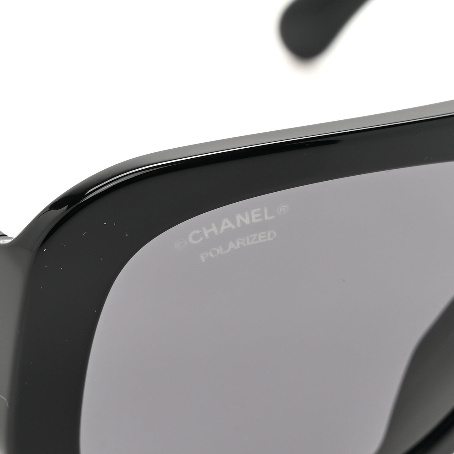 Resin Polarized Sunglasses 5423-B-A Black