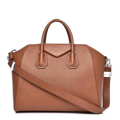 Givenchy Sugar Goatskin Medium Antigona Cognac 1 of 17