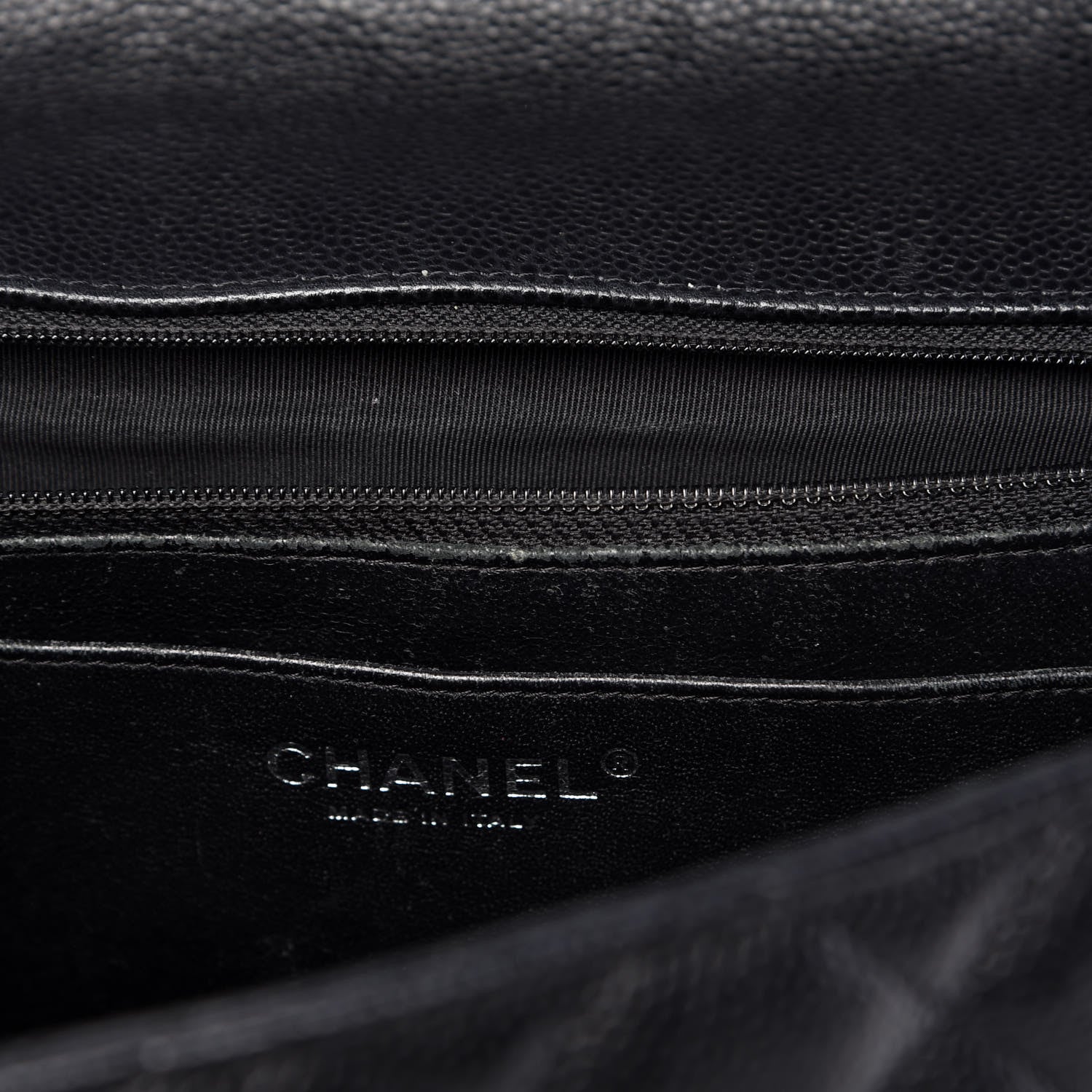 Chanel Caviar Quilted Maxi Single Flap Black 11 of 16