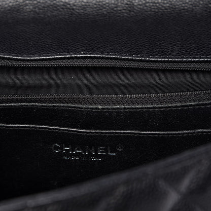 Chanel Caviar Quilted Maxi Single Flap Black 11 of 16