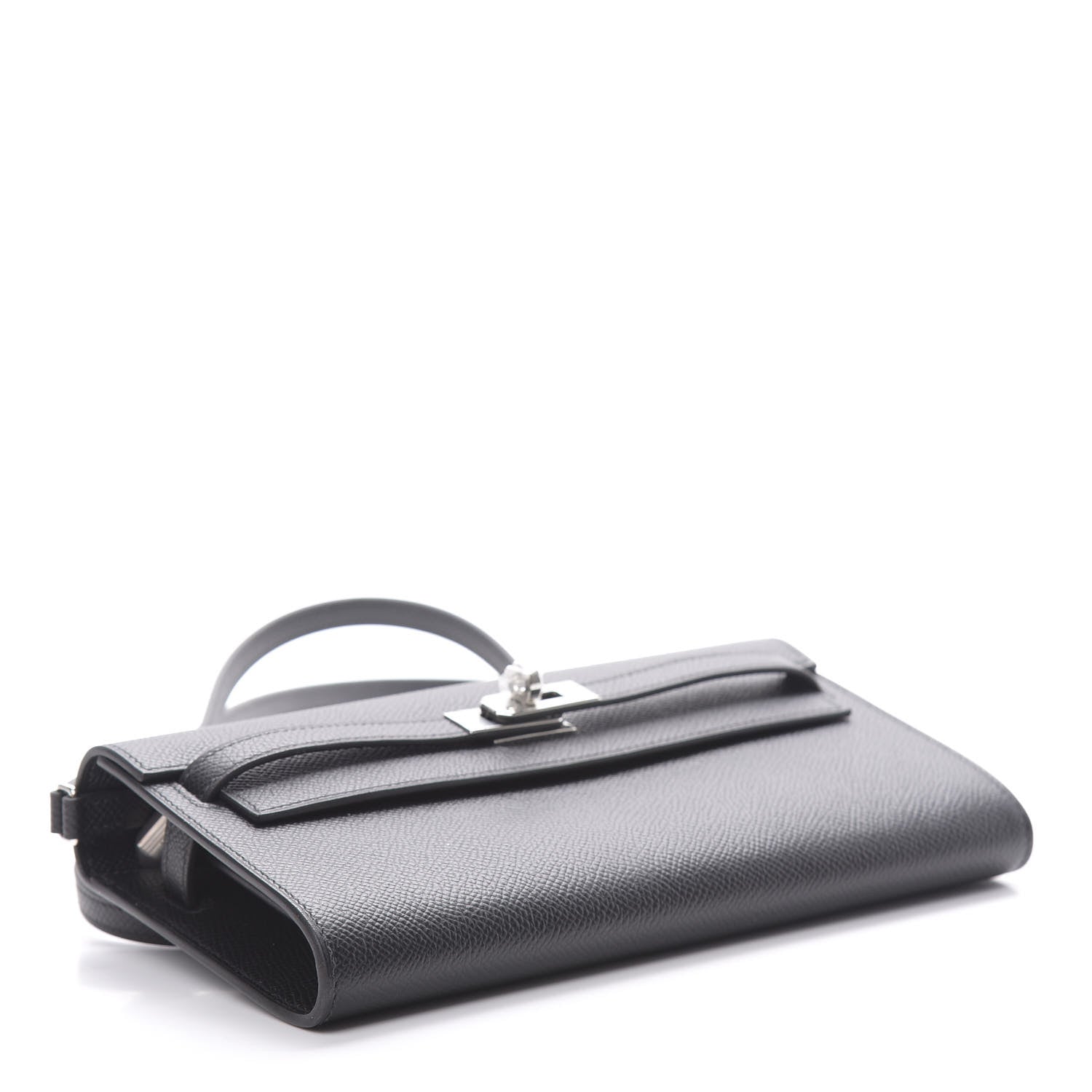 Hermes Epsom Kelly Wallet To Go Black 3 of 10