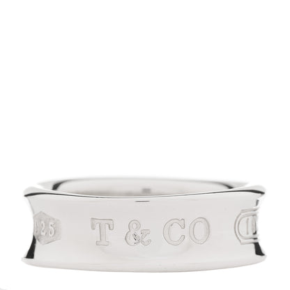 Tiffany Sterling Silver 1837 Band Ring 54 6.75 1 of 4