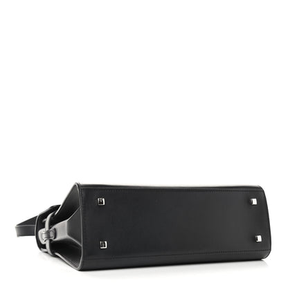 Delvaux Calfskin MM Tempete Satchel Black 4 of 14