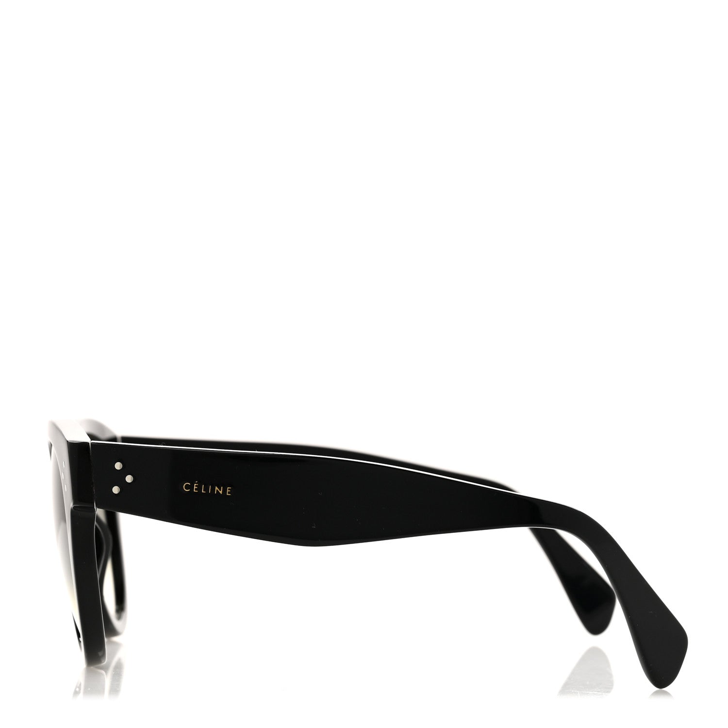 Celine Thin Preppy Sunglasses CL 41049/S Black 3 of 7