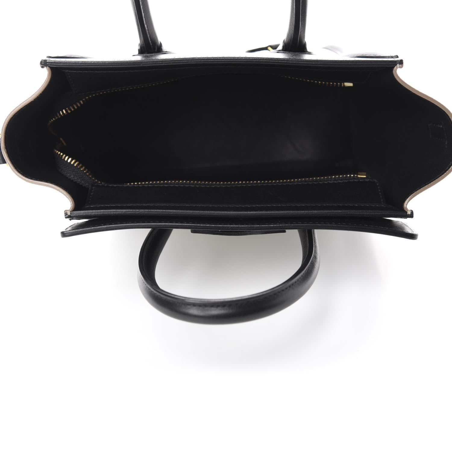 Celine Smooth Drummed Calfskin Nano Tri-Color Luggage White 5 of 10