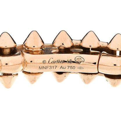 Cartier 18K Pink Gold Medium Clash De Cartier Bracelet 15 3 of 4