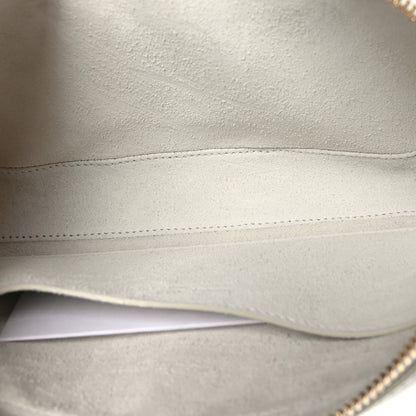 Celine Smooth Calfskin Cuir Triomphe Mini Camera Shoulder Bag White 5 of 8