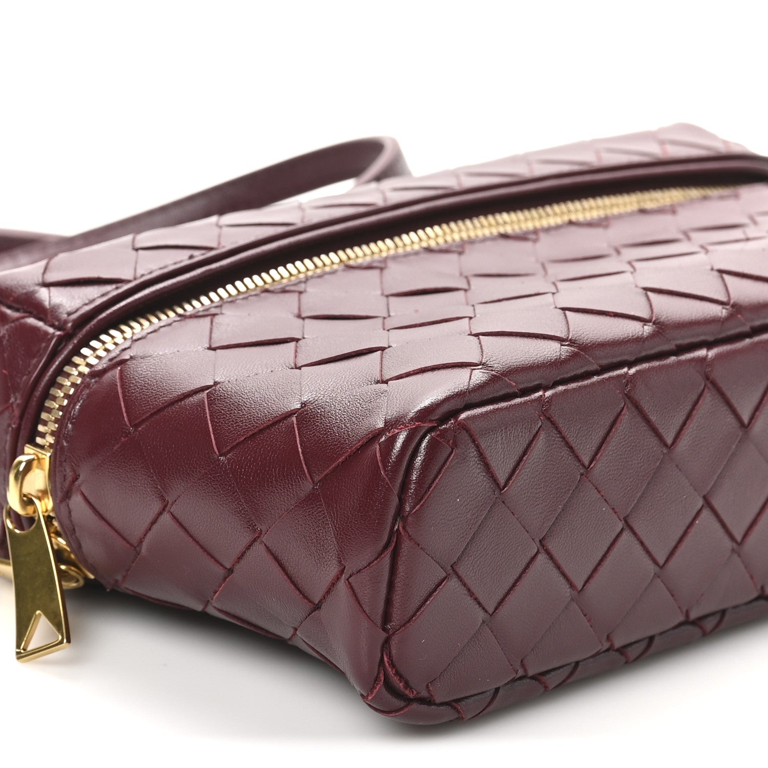 Bottega Veneta Nappa Intrecciato Bang Bang Vanity Case Barolo 8 of 9