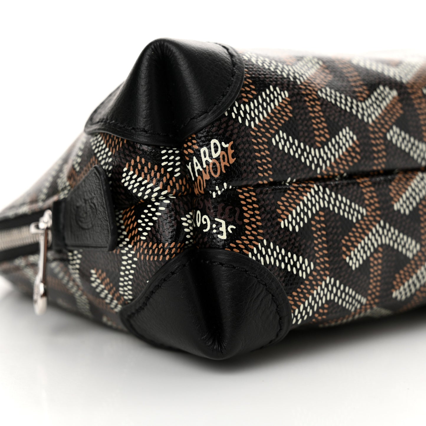 Goyardine Vendome Toiletry Pouch Black