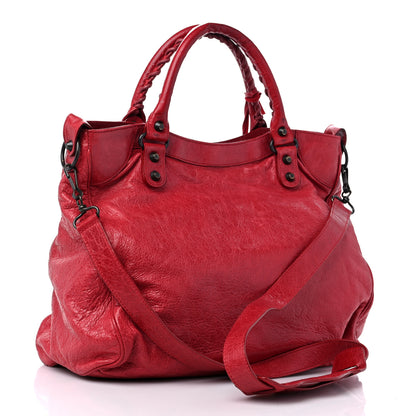 Balenciaga Agneau Classic Hardware Velo Sang 2 of 18
