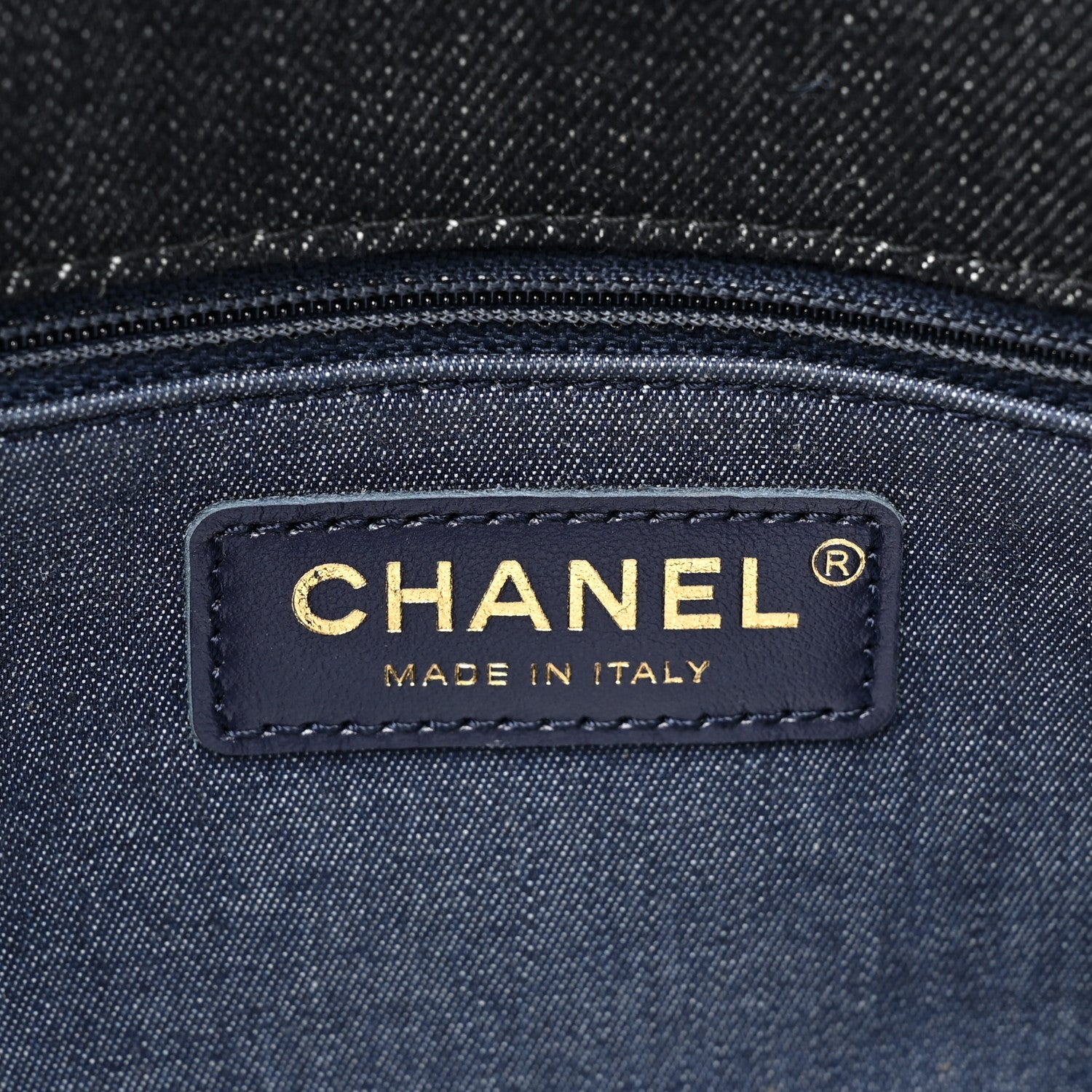 Chanel Denim Quilted Medium Funky Town Flap Black 6 of 9