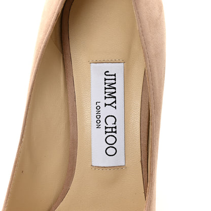 Jimmy Choo Suede Love 85 Pumps 37 Ballet Pink 7 of 9