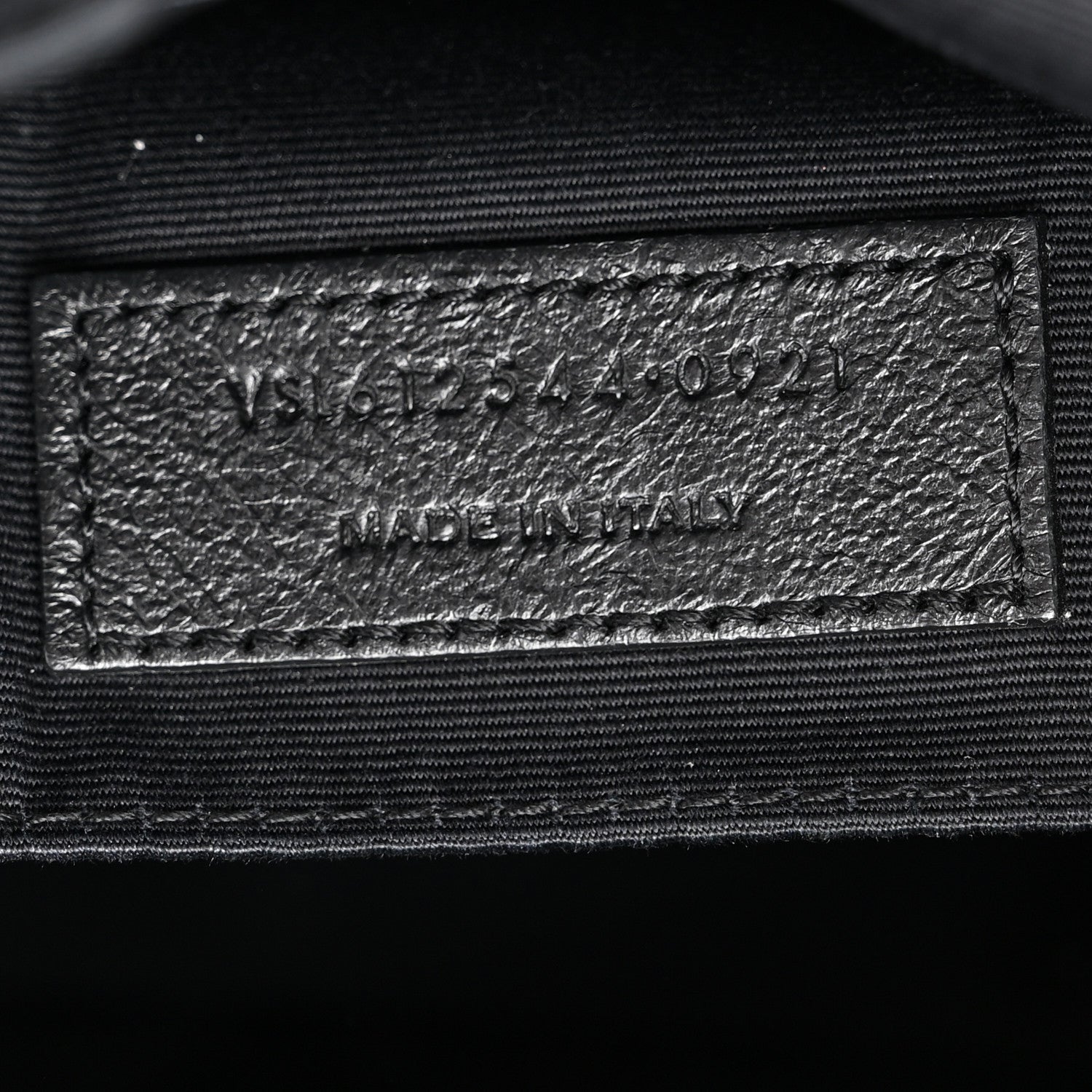Saint Laurent Calfskin Matelasse Monogram Lou Camera Bag Dark Beige 7 of 15