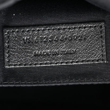 Saint Laurent Calfskin Matelasse Monogram Lou Camera Bag Dark Beige 7 of 15