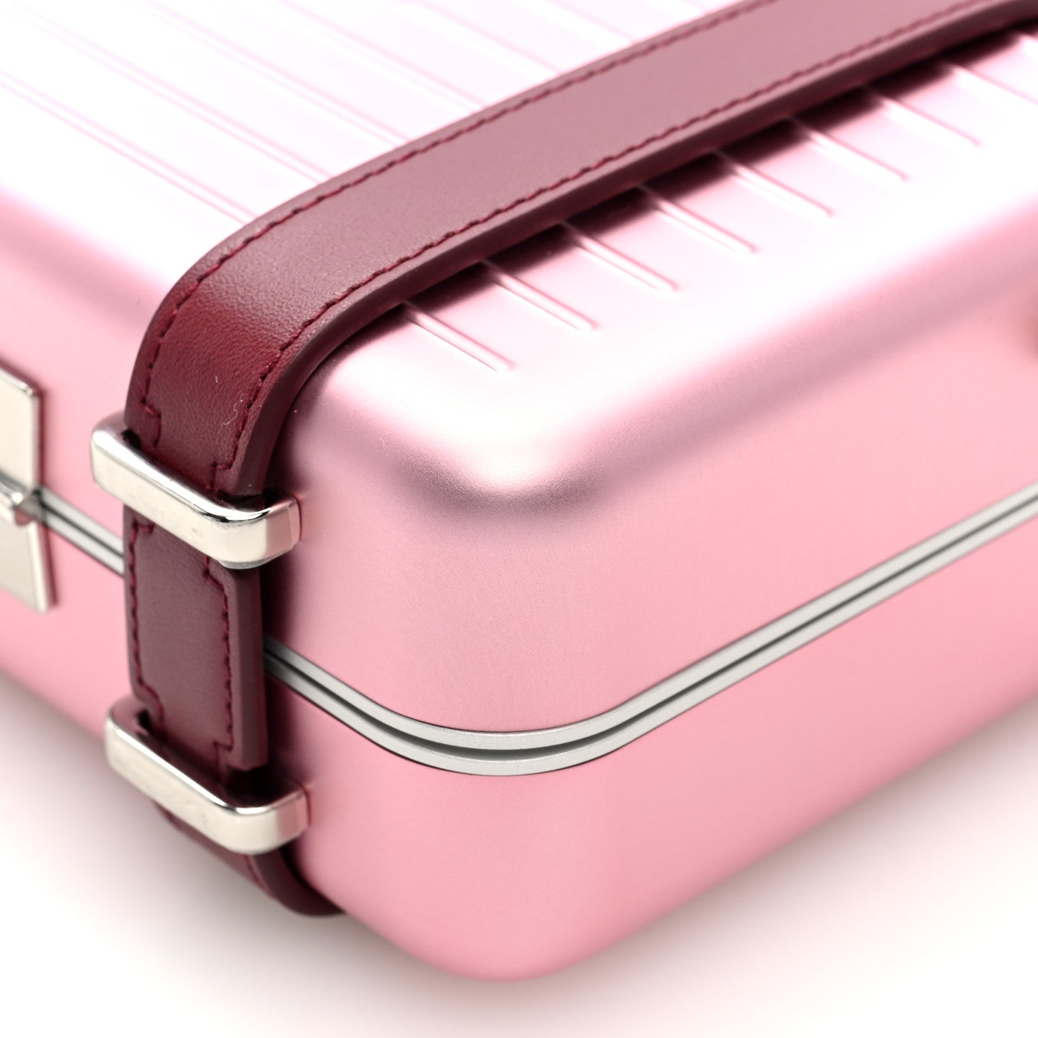 Christian Dior X RIMOWA Aluminum Personal Clutch On Strap Rose 9 of 10
