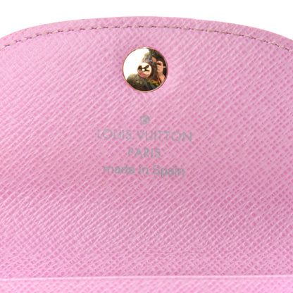 Louis Vuitton Monogram Multicolor Business Card Holder White Litchi 6 of 10