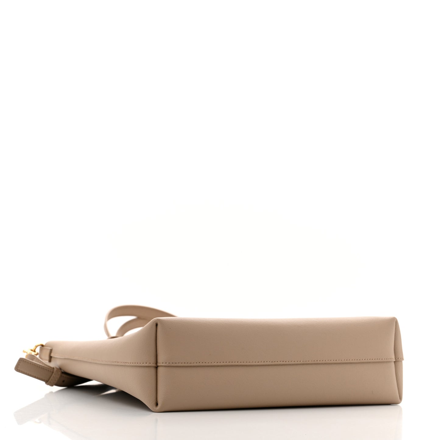 Calfskin Toy Shopping Tote Nude Powder