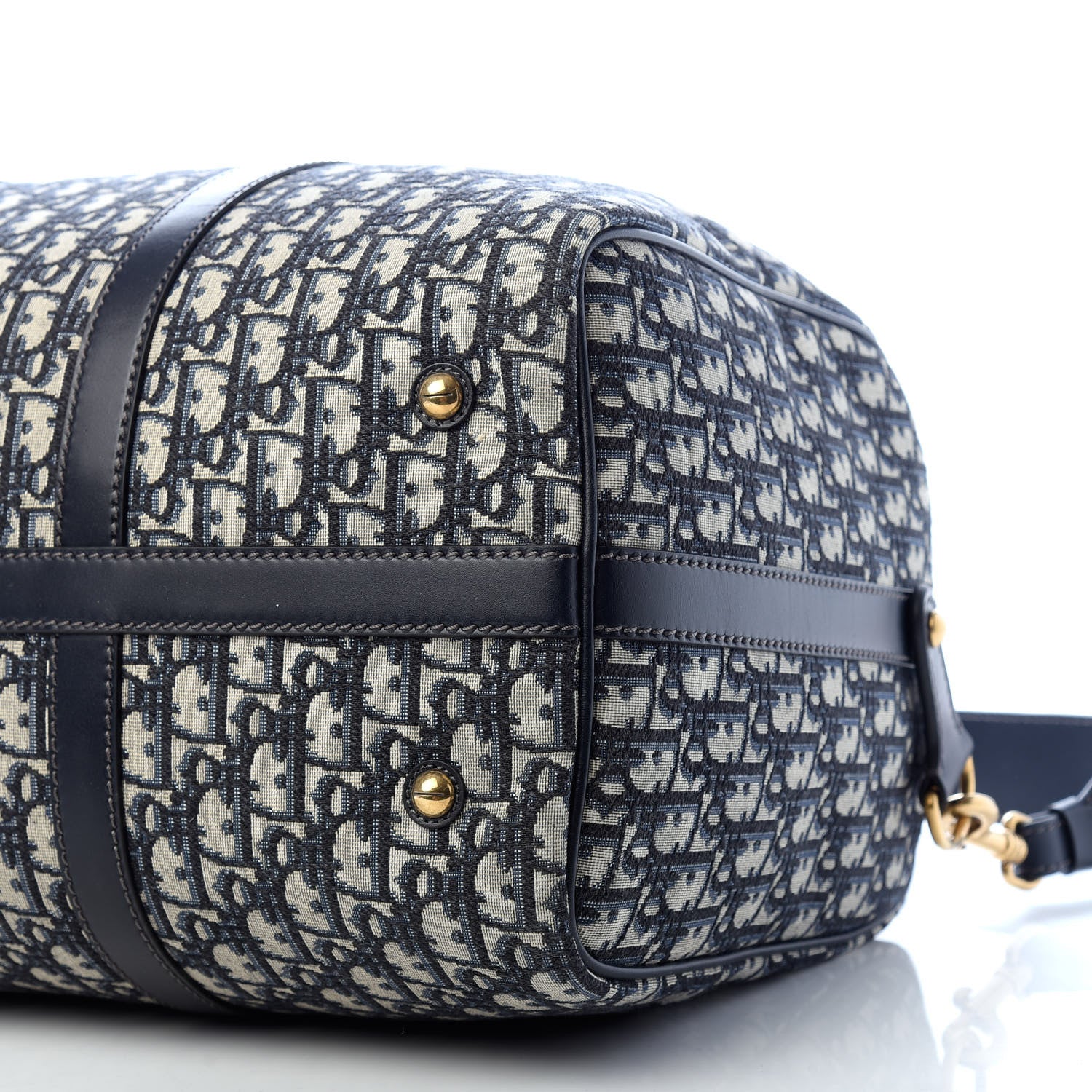 Christian Dior Oblique Duffle Navy Blue 7 of 7