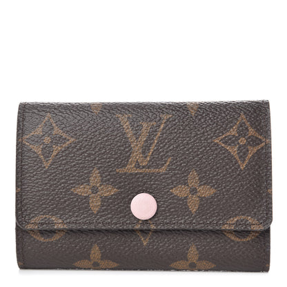 Louis Vuitton Monogram Multicles 6 Key Holder Rose Ballerine 1 of 8