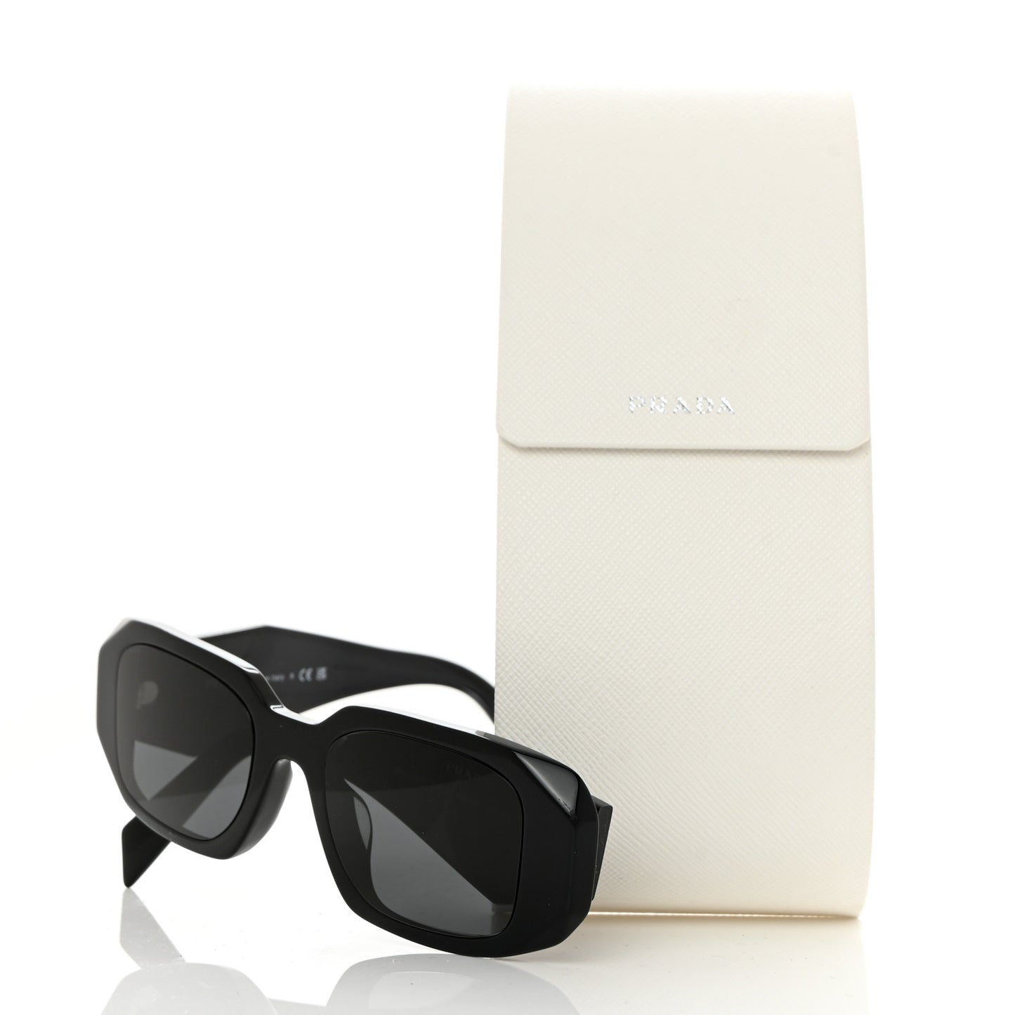 Acetate Symbole Sunglasses SPR 17W Black