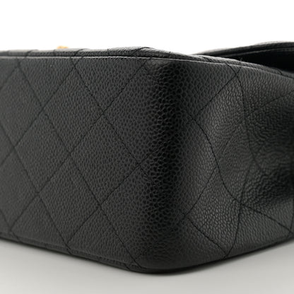 Chanel Caviar Quilted Jumbo Double Flap Black 10 of 10