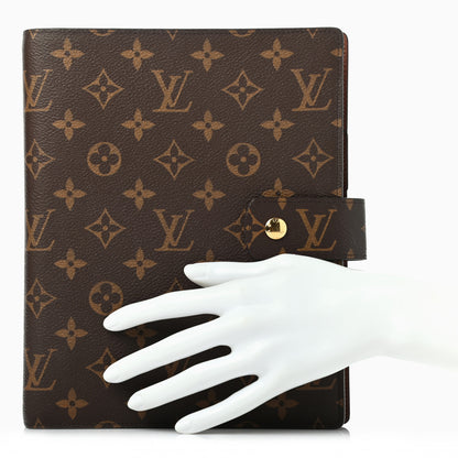 Louis Vuitton Monogram Large Ring Agenda Cover 2 of 8