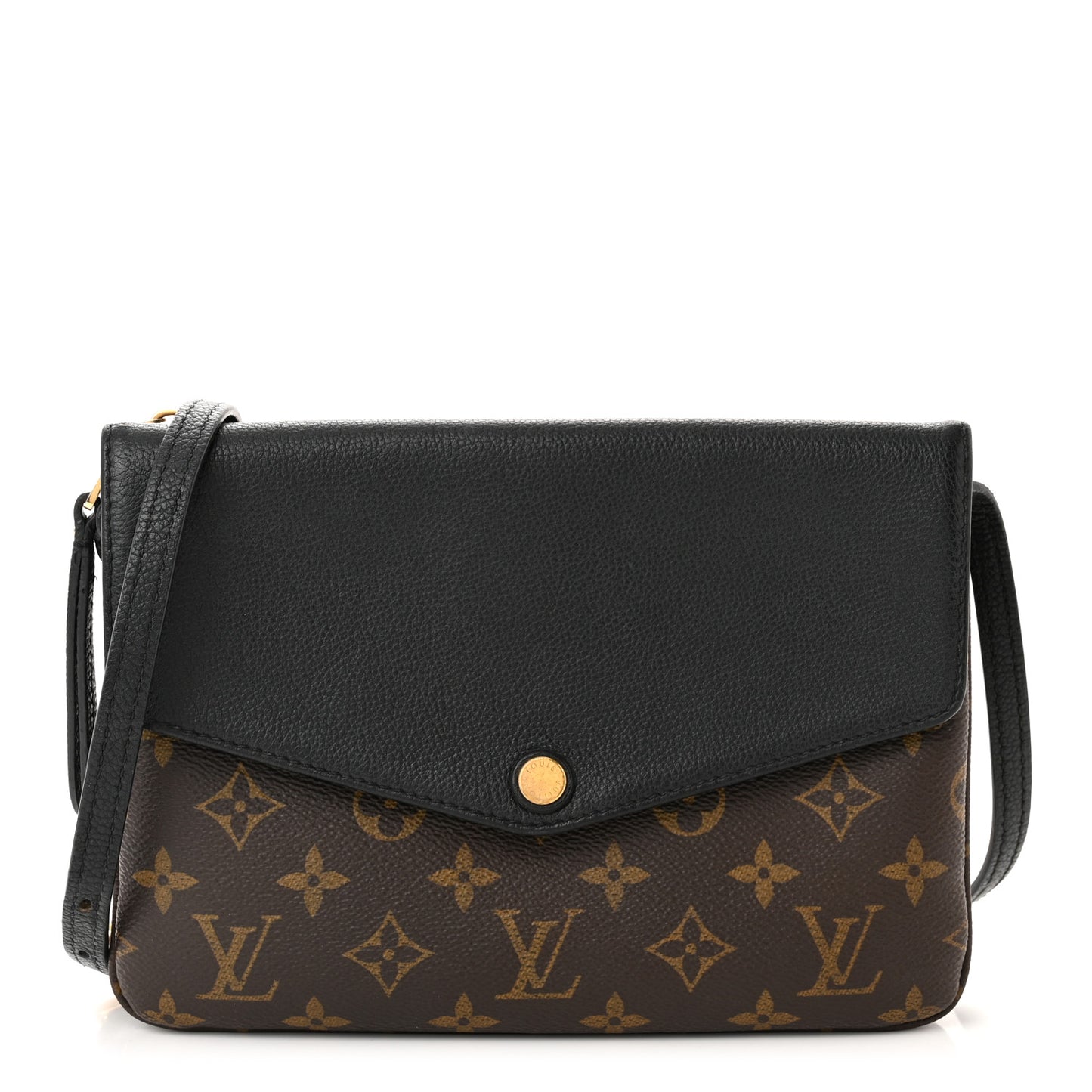 Monogram Twice Pochette Black
